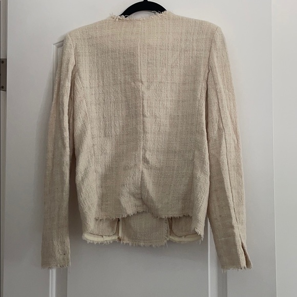 Isabel Marant Flenn collarless Cropped Jacket - Picture 5 of 9